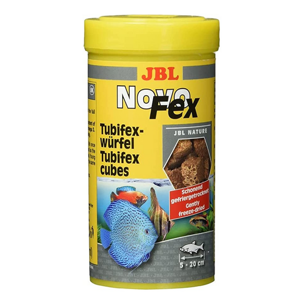 Jbl Novofex 250 ML, Tubifex Cubes, Treats For Aquarium Fish
