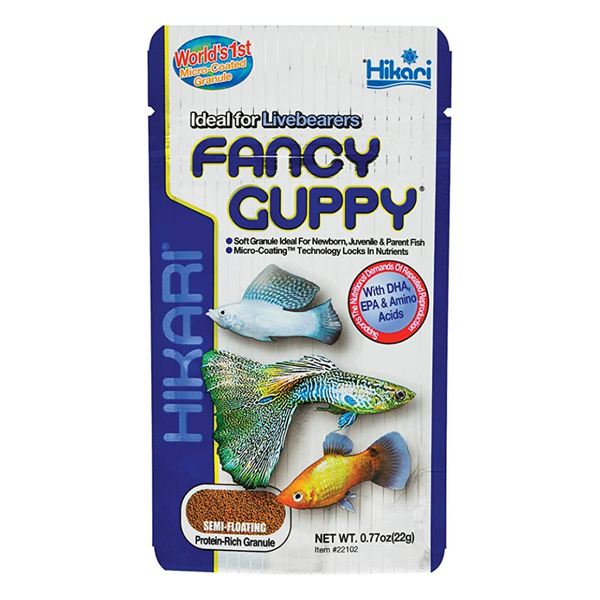 Fancy Guppy Fish Food 22 g