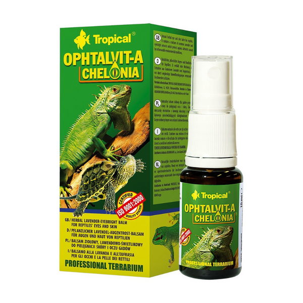 Tropical Ophtalvit-A Chelonia, 15ml