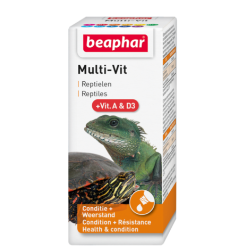 Beaphar Multi-Vit Vitamins Reptiles 20 ml
