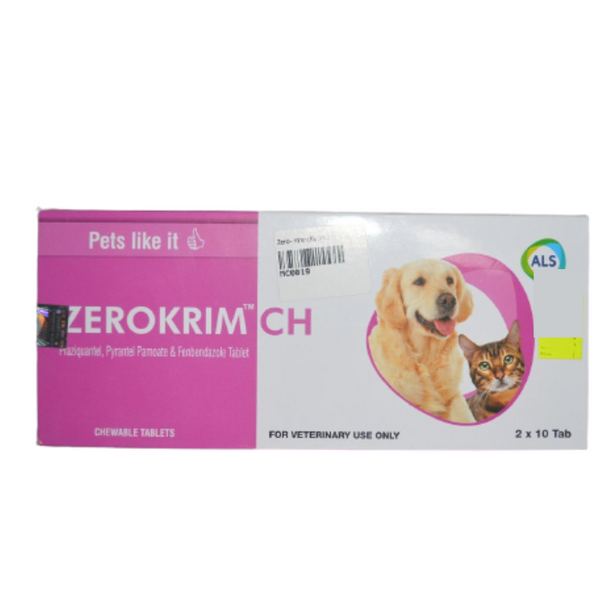 ZEROKRIM CH Tablet (Deworming / Dewormer)