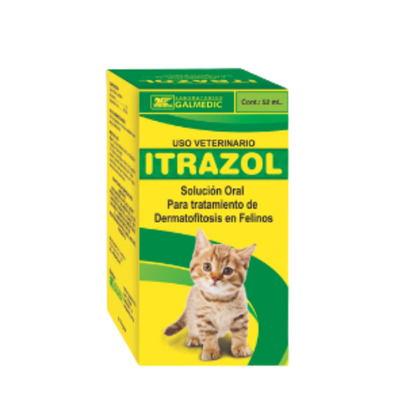 ITRAZOL ORAL 52 ml  شراب لعلاج الفطريات فى القطط